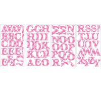 RoomMates stickers muraux - Lettres roses