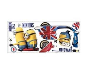 RoomMates stickers muraux Minions vinyle 10 pièces Multicolore G