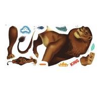 RoomMates stickers muraux Simba vinyle 12 pièces Multicolors G