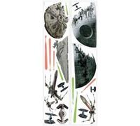 Stickers Repositionnables Star Wars May the Force