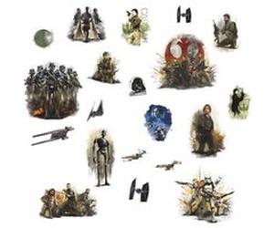 RoomMates stickers muraux Star Wars Rogue One vinyle 20 pièces Multicolors G