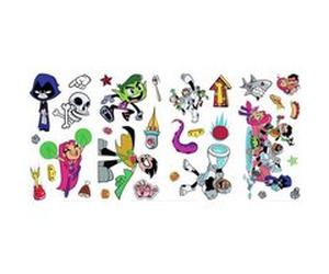 RoomMates stickers muraux Teen Titans Go ! vinyle 30 pièces Multicolors G