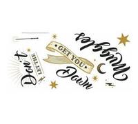 RoomMates stickers muraux vinyle Harry Potter Stealth Guide 6 pièces Multicolors G