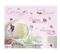 ROOMMATES Stickers phrase Disney chambre Princesse Multicolors G