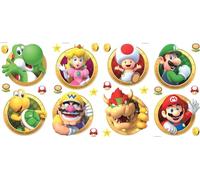 RoomMates Stickers Super Mario et autres personnages repositionnables