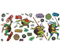 RoomMates Stickers Tortues Ninja Grabuge - Repositionnables