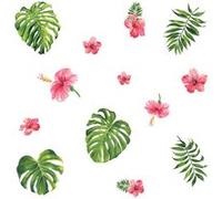 ROOMMATES Stickers - Tropical Hibiscus - Hauteur 92.71 cm Multicolors G