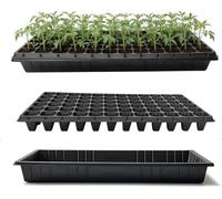 RooTrimmer Lot de 10 Plateaux de démarrage de semis et 72 Plateaux de semis en Plastique épais et Durable pour Germination de semis TD538 1020