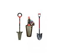 Venteo - Pack RootSlayer™ - Noir - Adulte - RootSlayer™+RootSlayer à Main™+RootSlayer Pelle à rebords™ - Acier de Carbone