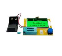 Rordigo Testeur de Transistor Capacité Résistance Diode Triode Thyristor Double Diode Testeur de Thyristor LCR-T4 Multifonction Jaune 1 Pièce