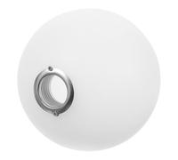 RORPOIR Abat-jour Lampe G9 en Acrylique Blanc Globe Rond Col Fileté Moderne et Élégant Installation Fiable et Style Polyvalent pour Salon