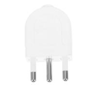 RORPOIR Adaptateur de Prise Italienne Mâle 3 Broches Détachable 16a en Plastique PC Blanc pour Appareils Électroménagers Haute Puissance à Domicile ou Bureau