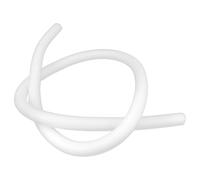 RORPOIR Bande 2m de Mastic de Calfeutrage en Mousse Ronde Blanche en Epe Flexible Combleur D'espaces pour Joint D'étanchéité Porte et Fenêtre pour Réparation Maison