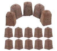 RORPOIR Blocs de Pépinière 1 Pouce 40 Pièces en Coton Biochar | Culture Hydroponique sans Sol, Respirant et Hydratant, pour Semis et Plantes