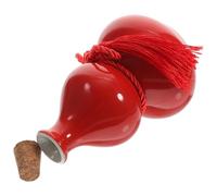 RORPOIR Bouteille en Calebasse Multi-Usage en Céramique Jaune 125ml Légère et Élégante, pour Hôtels et Bars, Décoration Pratique et Fonctionnelle