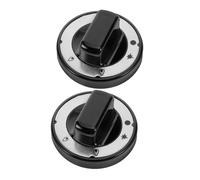 RORPOIR Boutons Rouges Résistants la Chaleur pour Cuisinière Professionnelle, Diamètre 70mm, en Bakélite Haute Température, Lot de 2, Compatibles Commandes Gaz et Barbecue, Accessoires