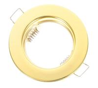 RORPOIR Cadre De Montage Encastrable Pour Spot GU10 Et MR16, Support De Plafonnier Rond En Fer, Clips De Fixation Et Ressorts, Installation Facile Pour Lumière Encastrée De Cuisine Et