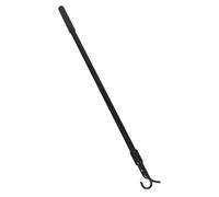 RORPOIR Canne Télescopique Tringle à Rideaux en Alliage D'aluminium Noir Moderne Robuste et Facile à pour Stores et Rideaux Tout Endroit Nécessaire