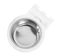 RORPOIR Cendrier Mural Acier Inoxydable Résistant avec Support Mural Design Compact et Facile à Nettoyer pour Toilette Salle de Bain Commerce et Bar