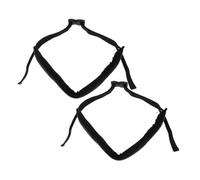 RORPOIR Chaise Haute Flexible Pour Bébé 2 Pièces Sangle De Sécurité Design Confortable Pour Poussette Chaise Chariot De Courses Protège