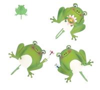 RORPOIR Crochets Muraux Porte-clés Décoratif Multifonction Lot de 3 en Fer Forme de Grenouille Verte pour Salle de Bain et Décoration Intérieure