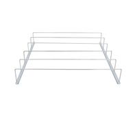 RORPOIR Distributeur de Boissons pour Réfrigérateur 40X42 CM, Organiseur de Canettes Anti-Déversement Compartiments Modulables, Étagère de Rangement Stable et Réglable pour Congélateur