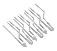 RORPOIR Embouts de Pyrogravure Chauffage Stable et Remplacement Facile 6pcs en Fer pour Machine à Pyrogravure pour Gravure sur Bois et Découpe de Cuir