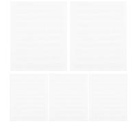 RORPOIR Lot de 500 Pastilles Adhésives Double-face en Gel Nano Transparent, Pratique et Amovible pour Fixation Murale, pour Musées et Décoration Intérieure