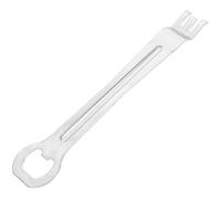RORPOIR Pince à Grille Multifonction en Acier Inoxydable Ouvre-Bouteille Intégré pour Barbecue Charbon, Accessoire Pratique pour Barbecues en Extérieur