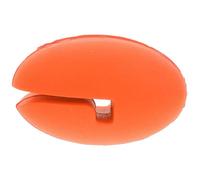 RORPOIR Pince Anti-rayures en Silicone Rouge pour Porte-sonde de Température Compatible Plupart des Grills, pour Barbecue en Extérieur