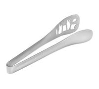 RORPOIR Pince Cuisine en Acier Inoxydable 304 Épaissie Anti-brûlure, Pince de Service Pratique et Résistante pour Restaurant et Maison, Saisie Sécurisée sans Écraser