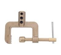 RORPOIR Pince de Mise la Terre Compatibilité Polyvalente pour Machine à Souder Électrique Structure en Laiton Épaissie, Utilisation Facile à Domicile Chantier