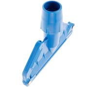 RORPOIR Pince pour Balai à Franges en Plastique Transparent, Clip Amovible pour Tête de Serpillière, Adapté pour Nettoyer Sols en Bois et Carrelage, Usage Intérieur
