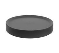 RORPOIR Plateau Roulant Rond pour Pot de Fleur en Plastique et Métal, 31,5x31,5x4,2cm, Support Solide avec Mobilité Facile pour Balcon et Extérieur