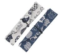 RORPOIR Pochettes de Rangement pour Couverts et Baguettes Chinoises Étui en Tissu Réutilisable 2pcs pour Dîner et Table à Manger