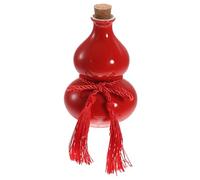 RORPOIR Porte-Bouteilles Décoration Jaune en Céramique 125ml Calebasse Hermétique Légère et Élégante pour Bar