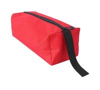 RORPOIR Sacoche à Outils et Résistante la Saleté Imperméable en Tissu Oxford Rouge, Grosse Capacité pour Rangement et Transport Pratique des Outils
