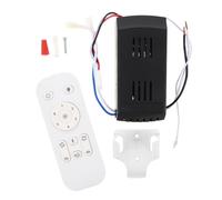 RORPOIR Télécommande Réglage 6 Vitesses DC 24v et Lumière pour Ventilateur de Plafond Contrôle sans Fil Vacances la Maison Bureau