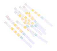 RORPOIR Testeur de la qualité de l'eau 50pcs, bandes de test en PET pour piscine et spa, analyse rapide et transport facile, adapté aux bassins et spas