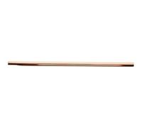 RORPOIR Tube de Lampe Droit M10 Filetage Interne en Fer Or, Design Creux 11,5mm, Connexion Stable pour Réparation et Fabrication de Lampes de Table