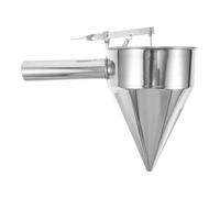 RORPOIR Ustensiles de Cuisine pour Desserts, Distributeur de Gâteaux en Acier Inoxydable 20 Cm, Entonnoir à Sirop Multifonction, Cadre Amovible, Adapté aux Barbecues en Plein Air et