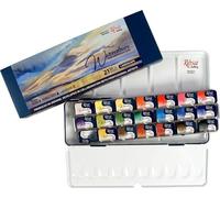 Rosa 3403121 Coffret de couleurs à l'aquarelle « Paysage » 21 x 2,5 ml