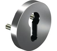 Rosace de clé 6612 PZ AL alu.F1 patte 9mm PZ rd.OGRO