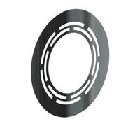 Rosace de finition avec ventilation, 12 cm - double paroi - Reuter Systèmes DW 130 mm