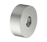 Rosace d'extension KEUCO IXMO 59545210281 ronde, pour raccordements cachés G 1/2, finition inox
