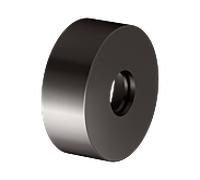 Rosace d'extension KEUCO IXMO 59545350281 ronde, pour raccordements encastrés G 2000 /2, noir titane brossé