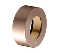 Rosace d'extension KEUCO IXMO 59551290381 ronde, pour mitigeur monocommande encastré, or rose brossé