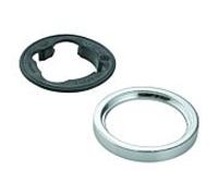 Rosace Grohe pour batteries WT 48603000 sans tige de traction, ronde, chromée