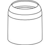 rosace Ideal Standard , chrome B960783AA