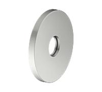 Rosace murale KEUCO IXMO 59545210091 ronde, surdimensionnée, pour raccordements cachés G 1/2, Ø 10,5 cm, finition inox